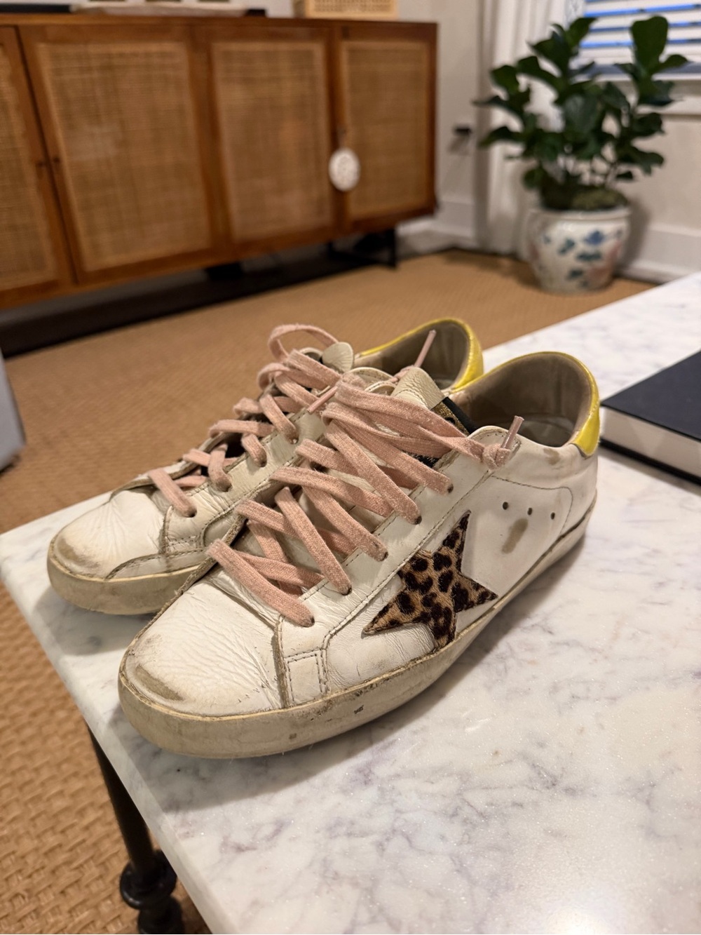Golden Goose Superstar Cheetah Calf Hair